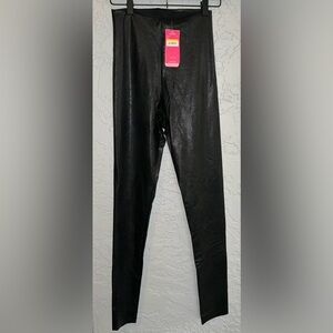 Commando Faux Leather Black Legging (NWT)